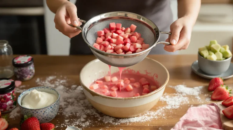 J'ai enfin compris pourquoi ma rhubarbe restait acide : l'astuce de pâtissier pour l'adoucir sans sucre ajouté