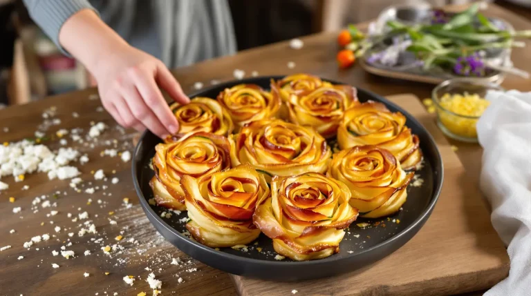 Ma fille m'a dit : « on dirait des fleurs qu'on mange » : la recette des roses de courgettes feuilletées